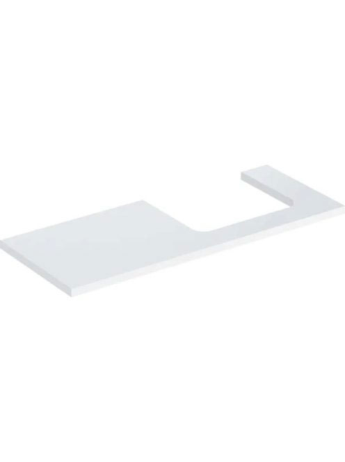 Geberit One mosdópult jobb oldali kivágással 120x47 cm, pult
