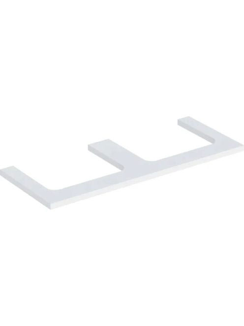 Geberit One mosdópult kivágással, két pultra ültethető mosdó