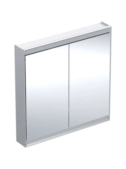 Geberit One tükrös szekrény két ajtóval 90x90 cm, világításs