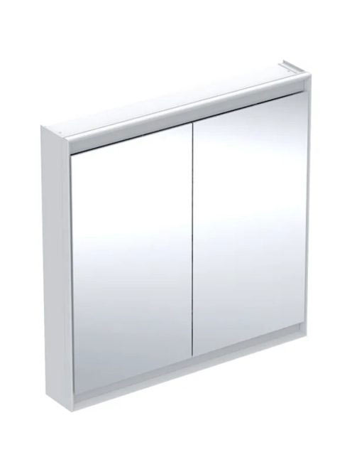 Geberit One tükrös szekrény két ajtóval 90x90 cm, világításs