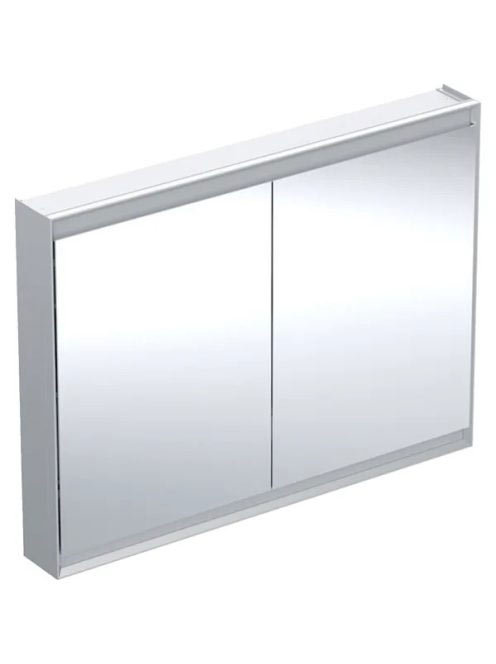 Geberit One tükrös szekrény két ajtóval 120x90 cm, világítás