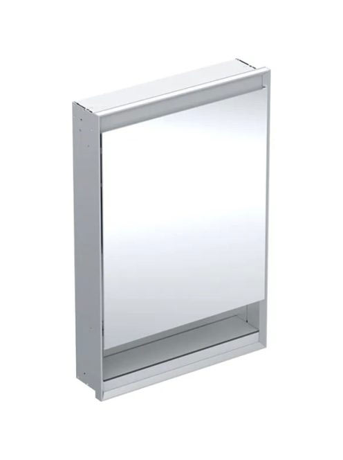 Geberit One balra nyíló tükrös szekrény polccal és világítás