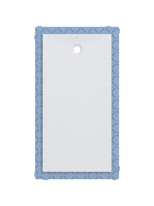 Geberit Olona szögletes zuhanytálca 140x80 cm szigetelőgallé