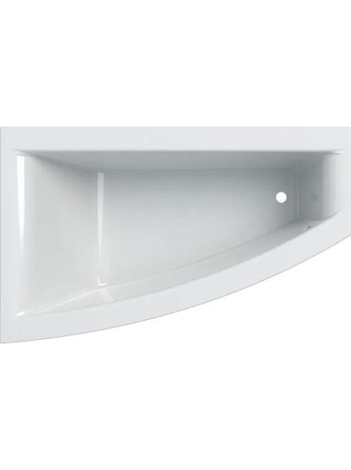 Geberit Selnova Square 170x105 aszimmetrikus fürdőkád lábakk