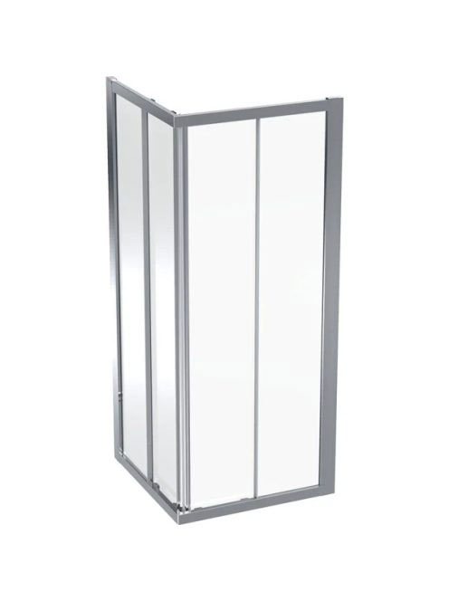 Geberit GEO szögletes zuhanykabin 80x190 cm átlátszó üveggel