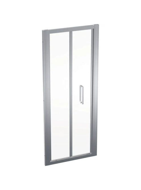 Geberit Geo összecsukható ajtó 80x190, átlátszó üveggel, Ref