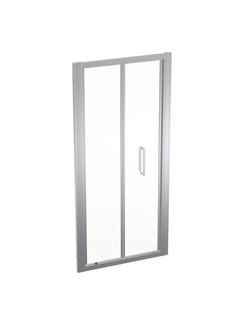 Geberit Geo összecsukható ajtó 90x190, átlátszó üveggel, Ref