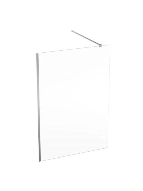 Geberit GEO Walk-In fix oldalfal 140x200 cm átlátszó üveg, R