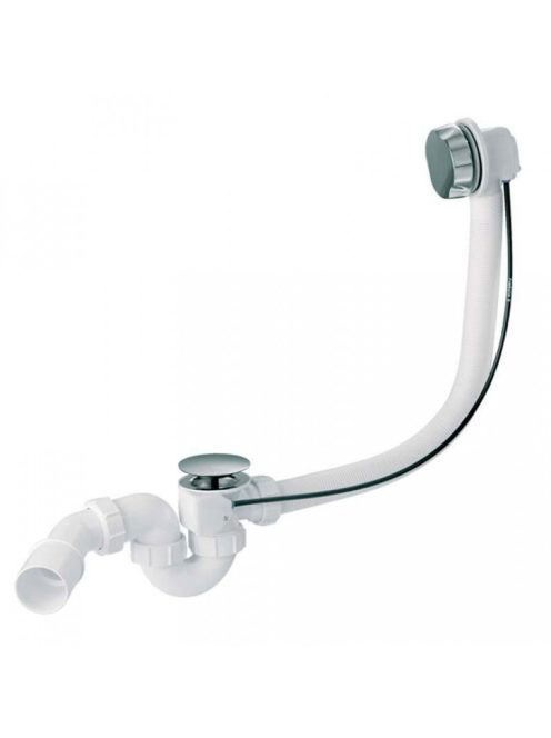 McAlpine automata kád le és túlfolyó króm HC31M-S1 - Fürdősz