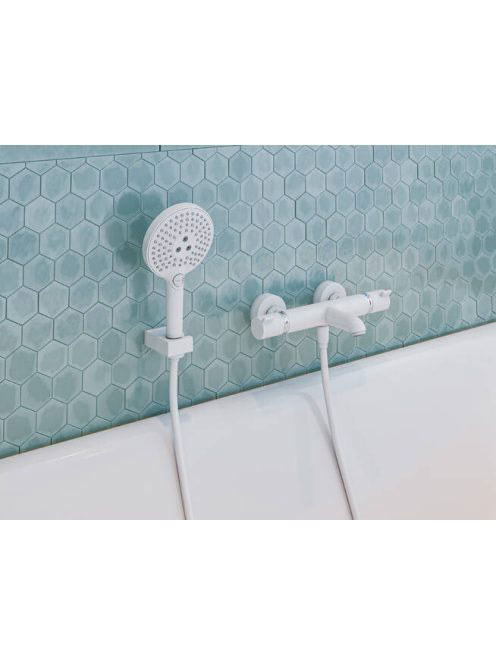 Hansgrohe Ecostat Comfort matt fehér termosztátos kádcsaptelep 13114700