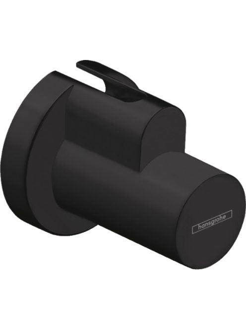 Hansgrohe matt fekete sarokszelep-takaró 13950670 - Fürdőszo