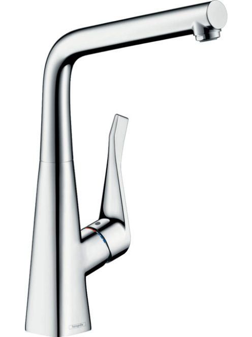 Hansgrohe Metris M71 konyhai csaptelep 320 EcoSmart, L-kifolyóval króm 14782000