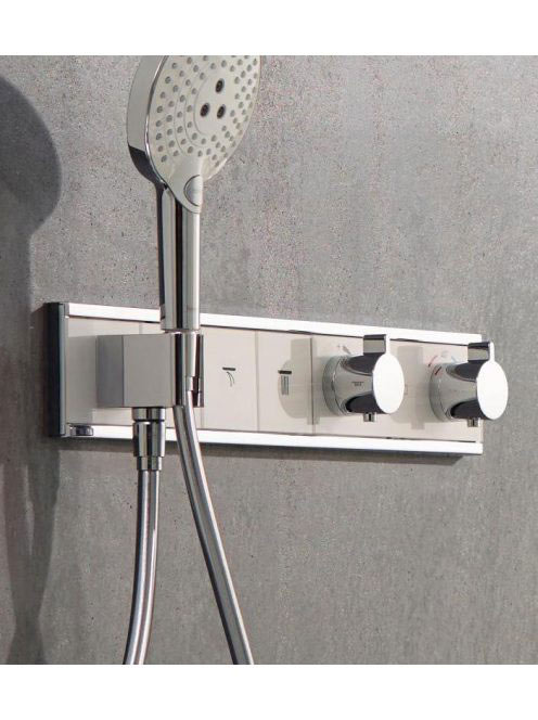 Hansgrohe RainSelect fehér/króm zuhanycsaptelep 3 fogyasztóhoz, falsík alatti szereléshez 15356400