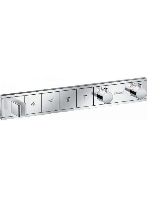 Hansgrohe RainSelect falsík alatti termosztátos csaptelep 4 fogyasztóhoz, króm 15357000