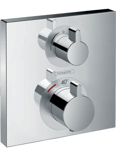 Hansgrohe Ecostat Square falsík alatti termosztátos csaptelep 1 fogyasztóhoz, króm 15712000
