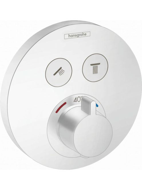 Hansgrohe ShowerSelect S matt fehér termosztátos csaptelep 15743700
