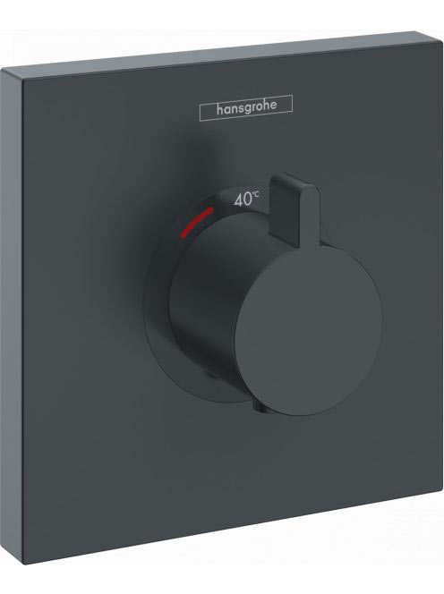 Hansgrohe ShowerSelect Highflow termosztát falsík alatti szereléshez, matt fekete 15760670