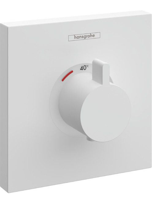 Hansgrohe ShowerSelect Highflow termosztát falsík alatti szereléshez, matt fehér 15760700