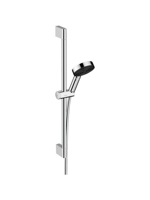 Hansgrohe Pulsify Select S zuhanyszett 105, 3 jet Relaxation EcoSmart, 65 cm zuhanyrúd, króm 24161000