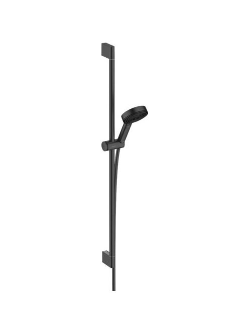 Hansgrohe Pulsify Select S zuhanyszett 105, 3 jet Relaxation, 90 cm zuhanyrúd, matt fekete 24170670