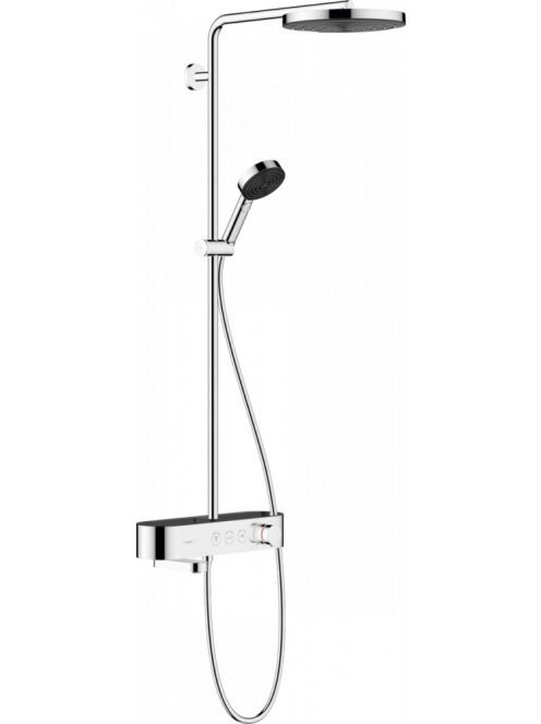 Hansgrohe Pulsify S Zuhanyrendszer 260, 1 jet, és kádtermosztátos ShowerTablet 400 króm 24230000