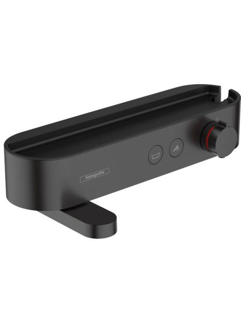 Hansgrohe ShowerTablet Select Kádtermosztát 400, falsíkon kívüli szereléshez, matt fekete 24340670