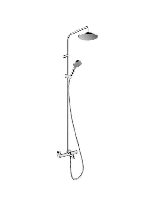 Hansgrohe Vernis Blend Zuhanyrendszer 200, 1 jet EcoSmart, kádtermosztáttal króm 26079000