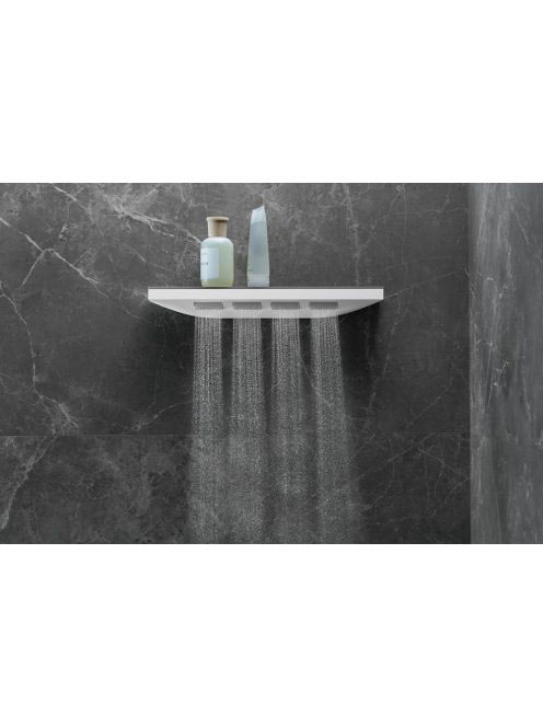 Hansgrohe Rainfinity 1jet Vállzuhany 500 üveg zuhanypolccal, króm 26243000