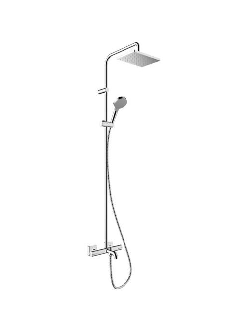 Hansgrohe Vernis Shape Zuhanyrendszer 230, 1 jet, kád termosztáttal króm 26284000