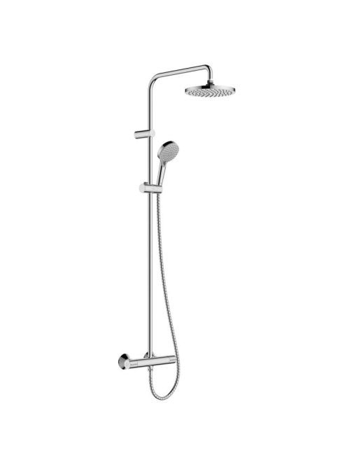 Hansgrohe Vernis Blend 200 zuhanyrendszer 1 jet, termosztátos csapteleppel, króm 26318000