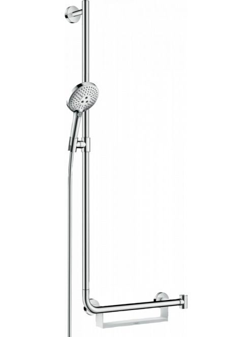 Hansgrohe Raindance Select S króm zuhanyszett 120 3jet 110cm-es bal oldali zuhanyrúddal 26324000