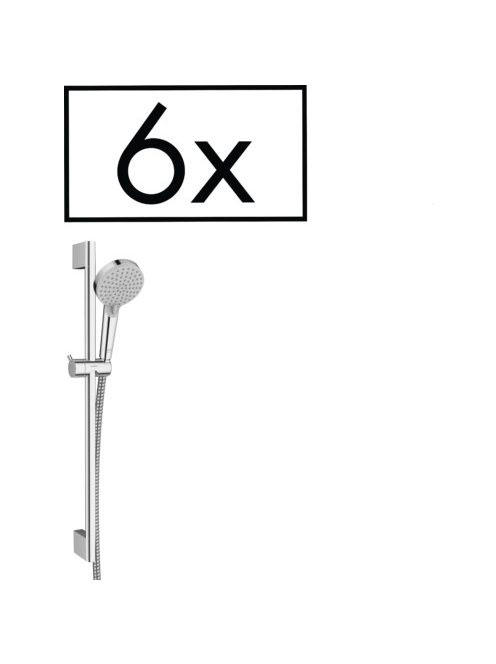 Hansgrohe Vernis Blend Zuhanyszett Vario, 65 cm-es zuhanyrúddal, projekt csomag (6 darabos) króm 26371000