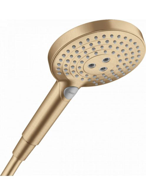 Hansgrohe Raindance Select S 120 3jet kézizuhany Ecosmart szálcsiszolt bronz 26531140