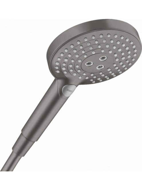 Hansgrohe Raindance Select S 120 3jet kézizuhany Ecosmart szálcsiszolt fekete 26531340