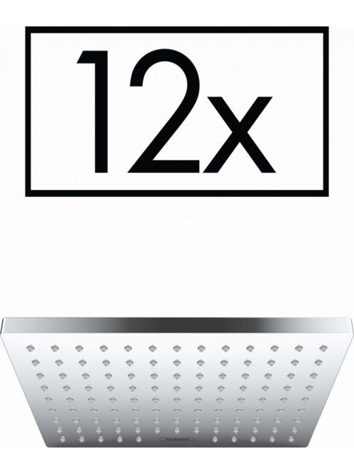 Hansgrohe Vernis Shape 12db fejzuhany 230 1jet, projekt csomag, króm 26579000