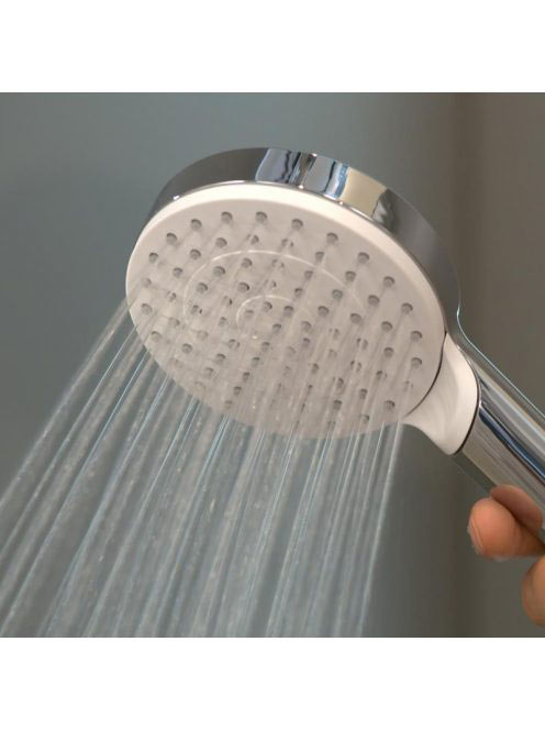 Hansgrohe Crometta zuhanytartó szett 1jet 125 cm-es zuhanycsővel, fehér/króm 26690400