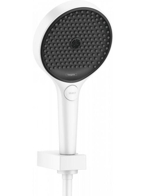 Hansgrohe Rainfinity zuhanytartó szett 130 3jet 160 cm-es zuhanycsővel, matt fehér 26851700