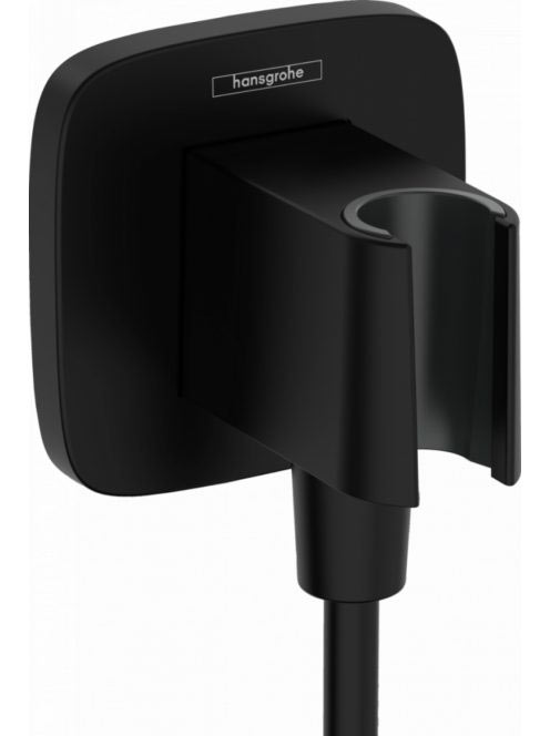 Hansgrohe Fixfit Q beépített zuhanytartóval, matt fekete 26887670