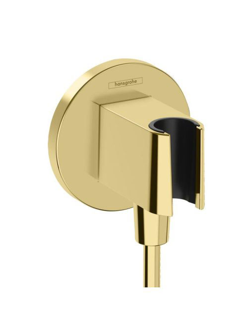 Hansgrohe FixFit Porter S zuhanytartó fali csatlakozóval, arany 26888990