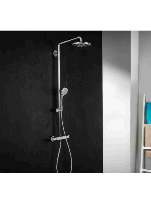 Hansgrohe Croma 220 1jet króm zuhanyrendszer 27185000 - Fürd