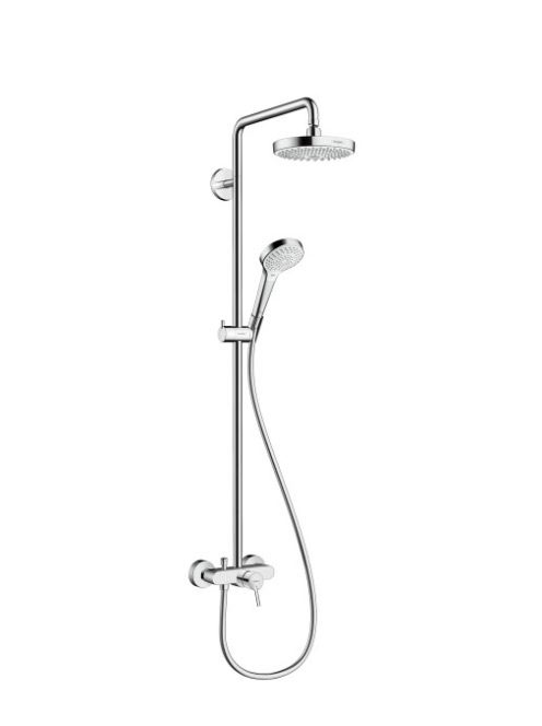 Hansgrohe Croma Select S 180 2jet fehér/króm zuhanyrendszer