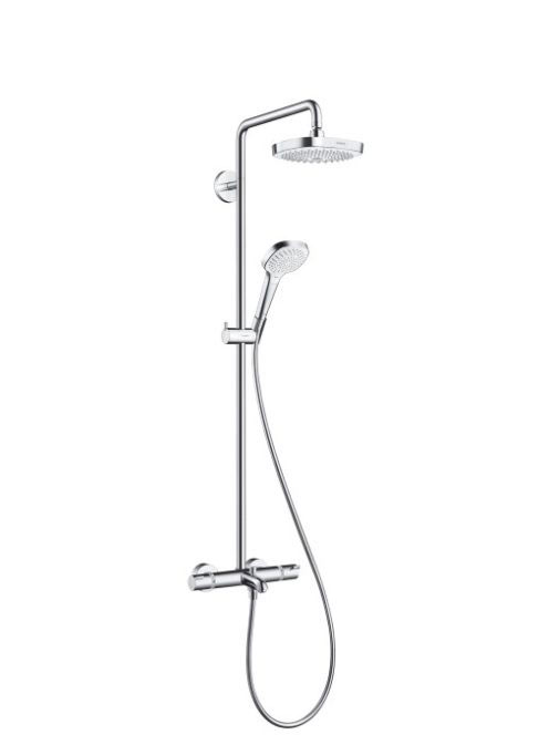 Hansgrohe Croma Select E 180 2jet fehér/króm zuhanyrendszer