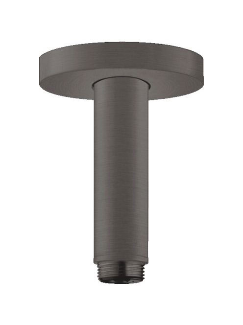 Hansgrohe S 100 mennyezeti csatlakozó, szálcsiszolt fekete króm 27393340