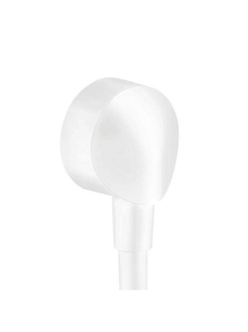 Hansgrohe Fixfit E fali matt fehér csatlakozó 27454700 - Für