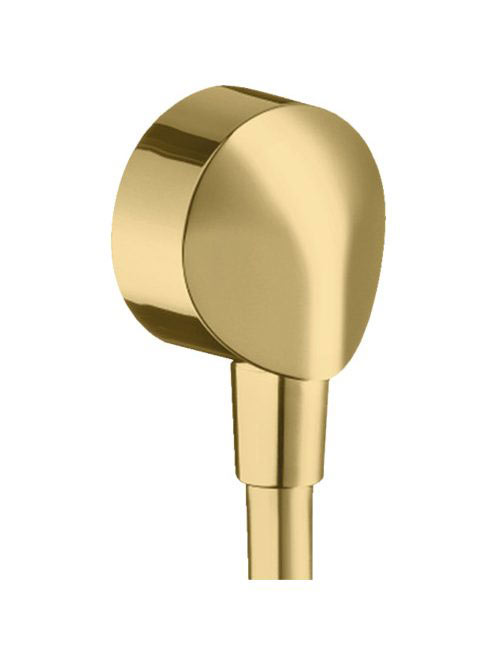 Hansgrohe Fixfit E fali polírozott arany hatású csatlakozó 2