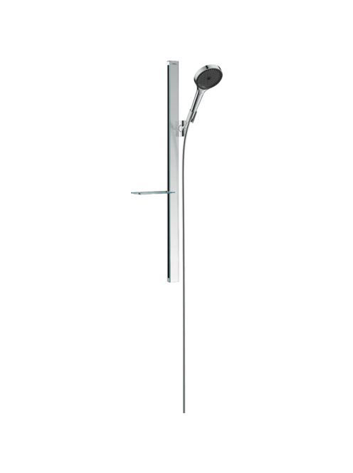 Hansgrohe Rainfinity króm zuhanyszett 130 3jet 90cm-es zuhanyrúddal és szappantartóval 27671000