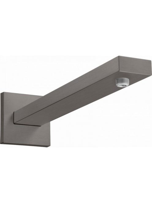 Hansgrohe Square szálcsiszolt fekete/króm zuhanykar 389 mm 27694340