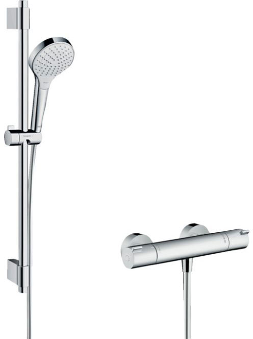 Hansgrohe Croma Select S Temosztátos csaptelep Vario 72 cm-es zuhanyrúddal 27833400