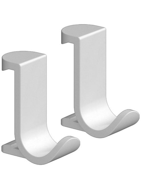 Hansgrohe WallStoris Törölköző kampó, széles matt fehér 2791