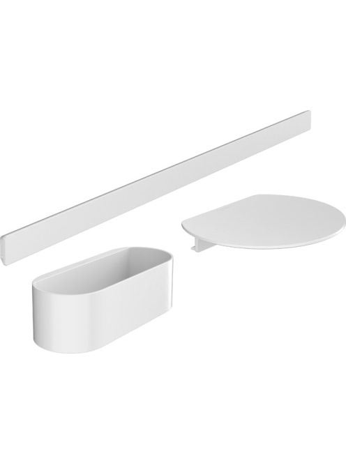 Hansgrohe WallStoris Kád szett/Tusfürdőtartó matt fehér 2796